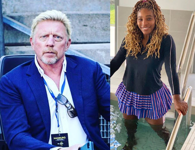 Boris Becker not happy with Osaka, Andreescu, Barty. Serena Williams a better attitude for the German legend Boris Becker And Serena Williams