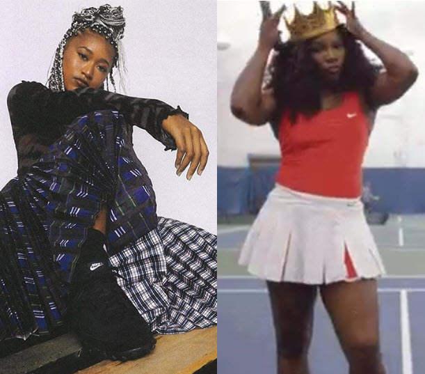 Naomi Osaka And Serena Williams Naomi Osaka And Serena Williams