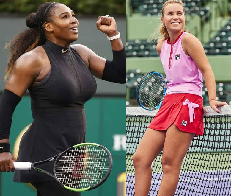 Serena Williams And Sofia Kenin