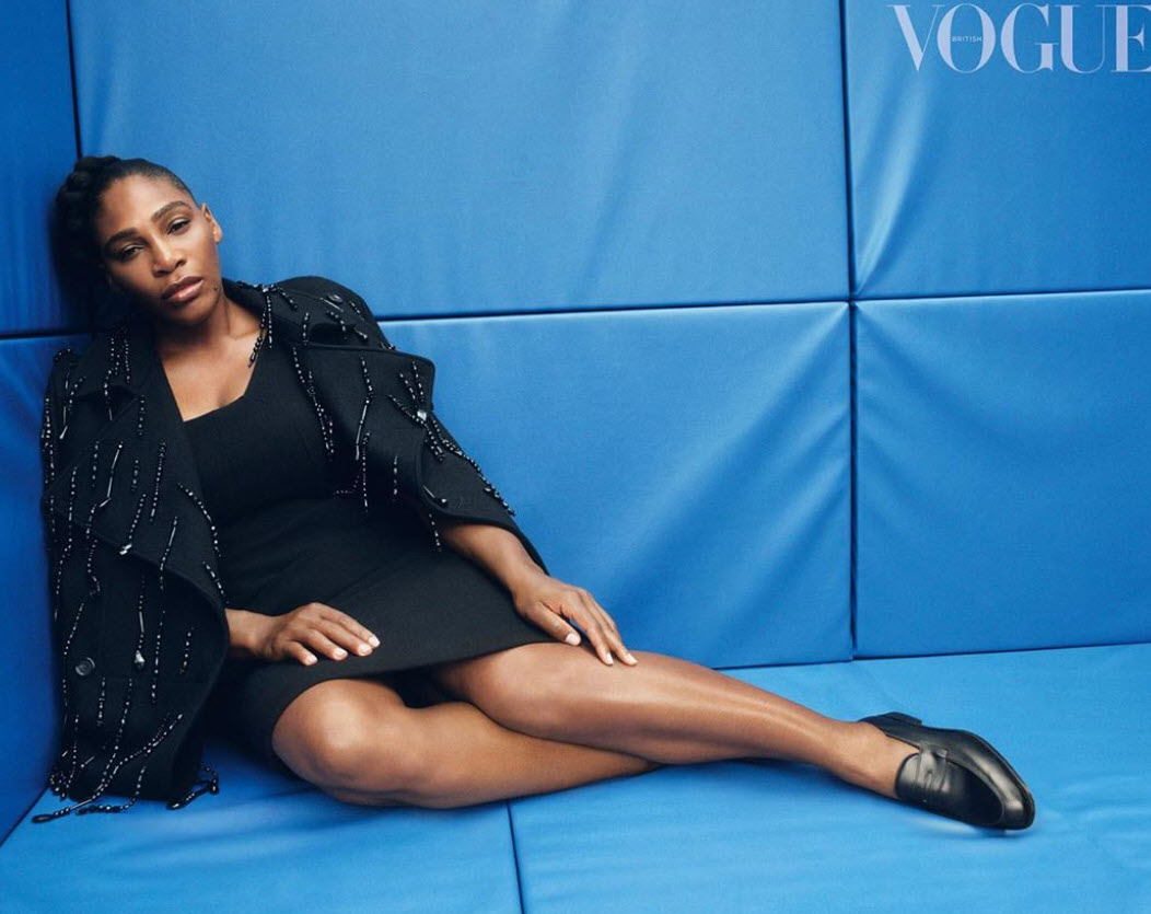 Serena Williams Gorgeous In British Vogue Cover Pictures Tennis Tonic News Predictions 0855