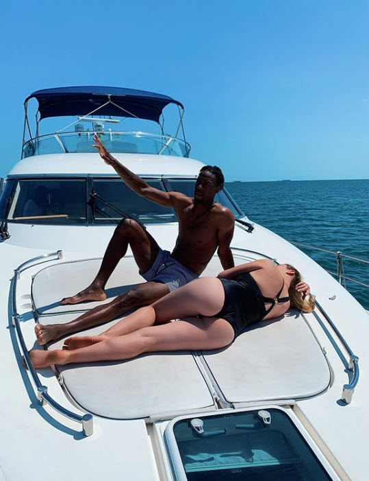 Svitolina On The Boat With Boyfriend Gael Monfils