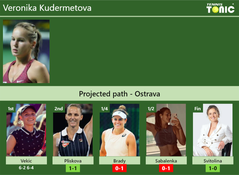 Veronika Kudermetova Stats info
