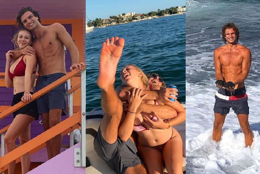 Amanda Anisimova And Boyfriend Tyler Ross In Miami