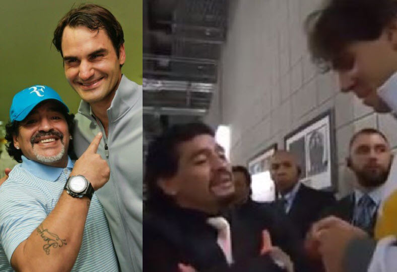 Federer Nadal Del Potro Maradona