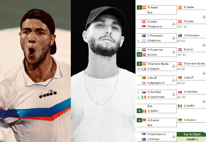 Jan Lennard Struff And Moutet Jan Lennard Struff And Moutet