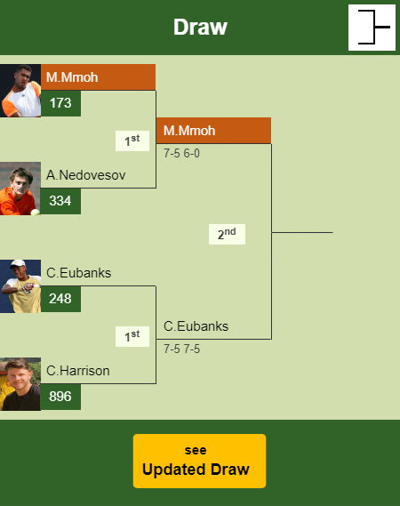 Michael Mmoh Draw info