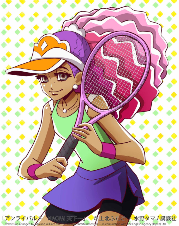Naomi Osaka Japanese Manga