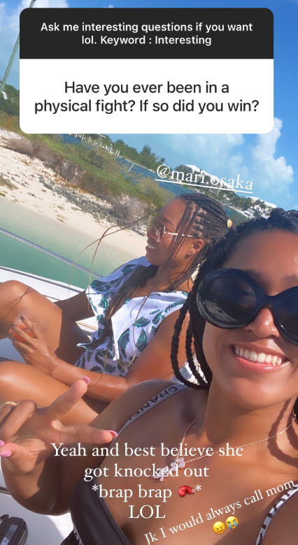 Naomi Osaka About Fighting With Her Sister Mari