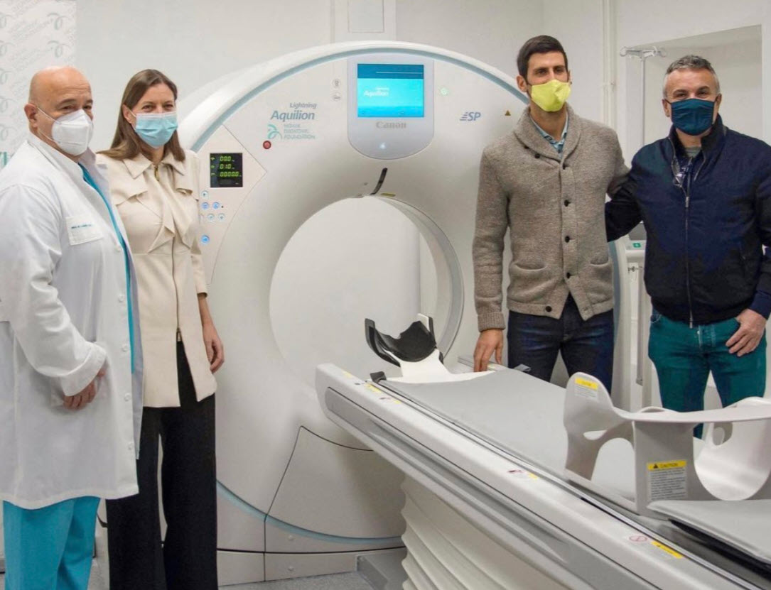 Novak Djokovic Donation In Serbia