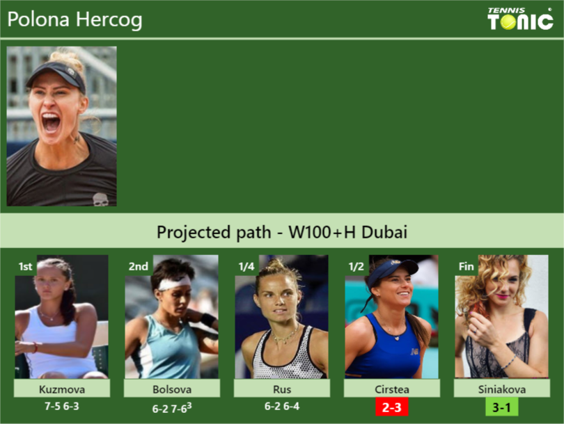 Polona Hercog Stats info