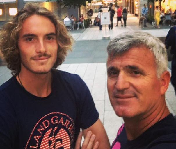 Tsitsipas's father Apostolos defends Stefanos from Harrods' controversy