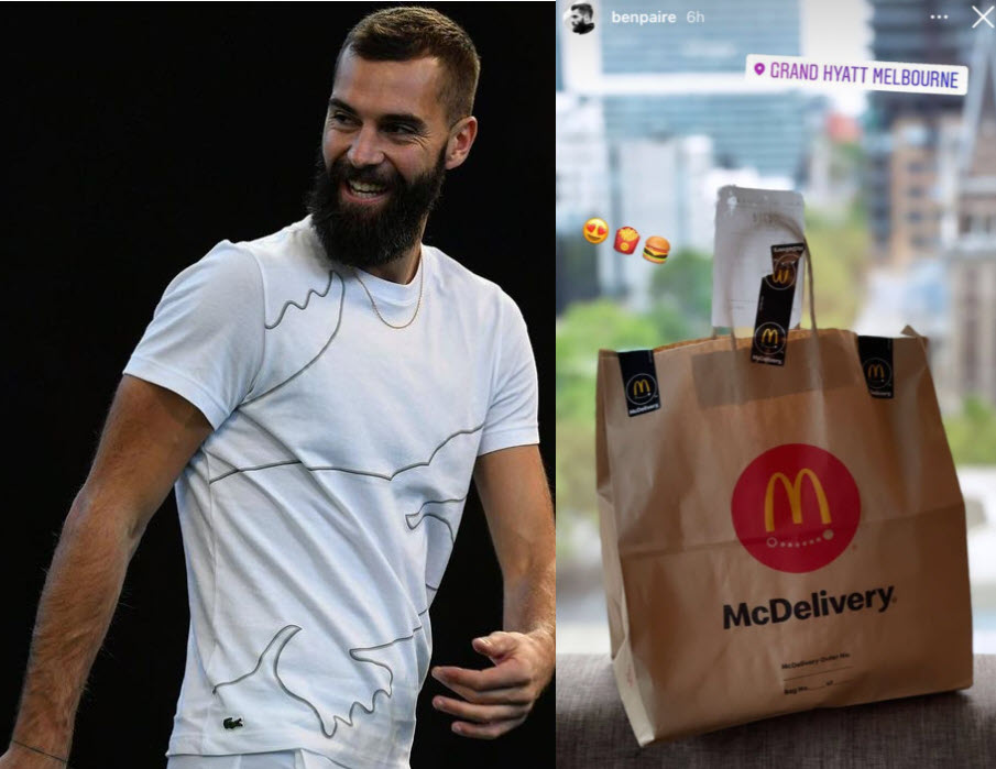 Benoit Paire Mcdonald Benoit Paire Mcdonald