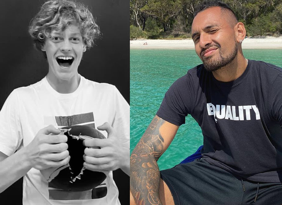 Jannik Sinner And Nick Kyrgios