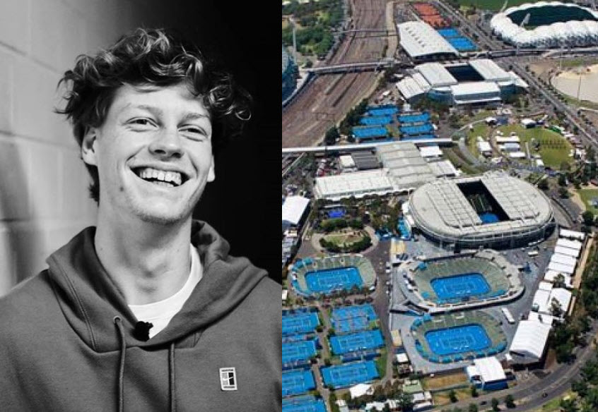 Jannik Sinner In Melbourne