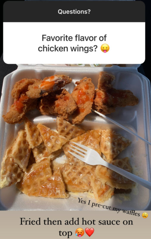 Naomi Osaka And Chicken Wings