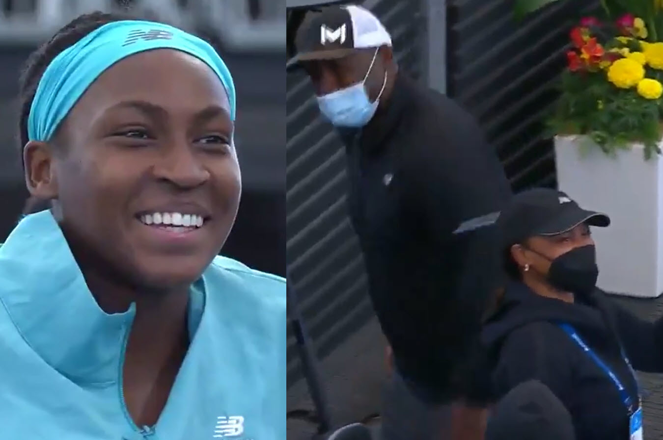 HILARIOUS. Coco Gauff explains how her mother and father will cool down ...