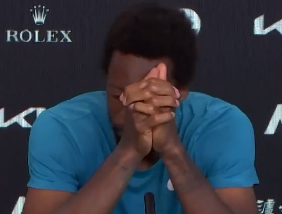 Monfils in tears tough loss to Ruusuvuori at Australian Open. VIDEO - Tennis Tonic - News, Predictions, H2H, Live Scores, stats