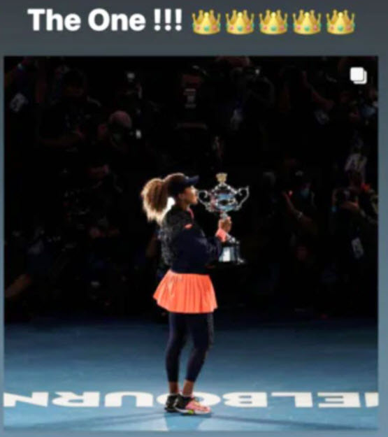 Naomi Osaka's boyfriend lovely message after her Australian Open title. -  Tennis Tonic - News, Predictions, H2H, Live Scores, stats