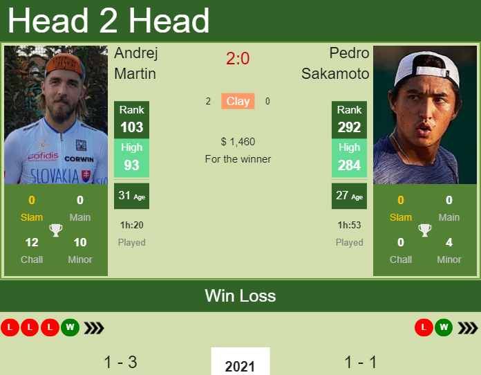 Andrej Martin vs. Pedro Sakamoto the Concepcion Challenger