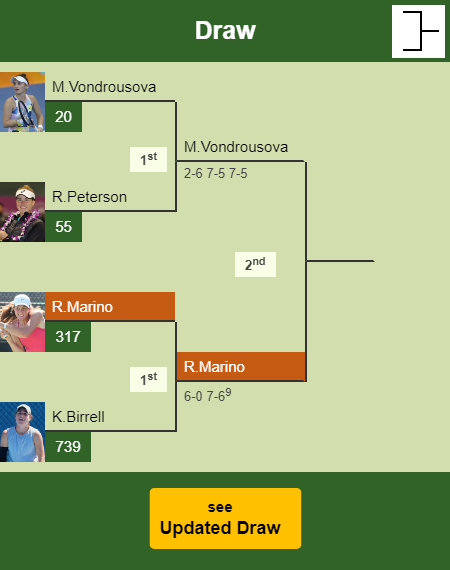 Rebecca Marino Draw info