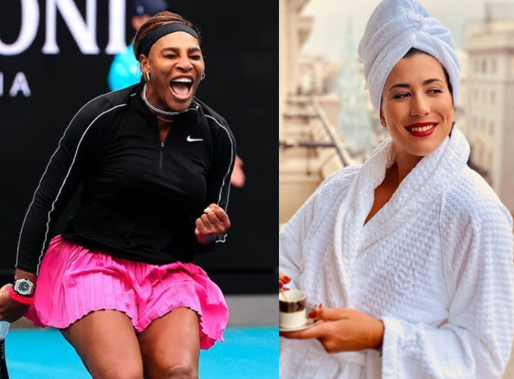 Serena Williams And Muguruza