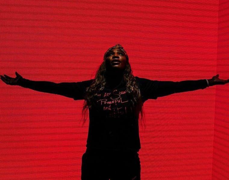 Serena Williams Bidding Farewell