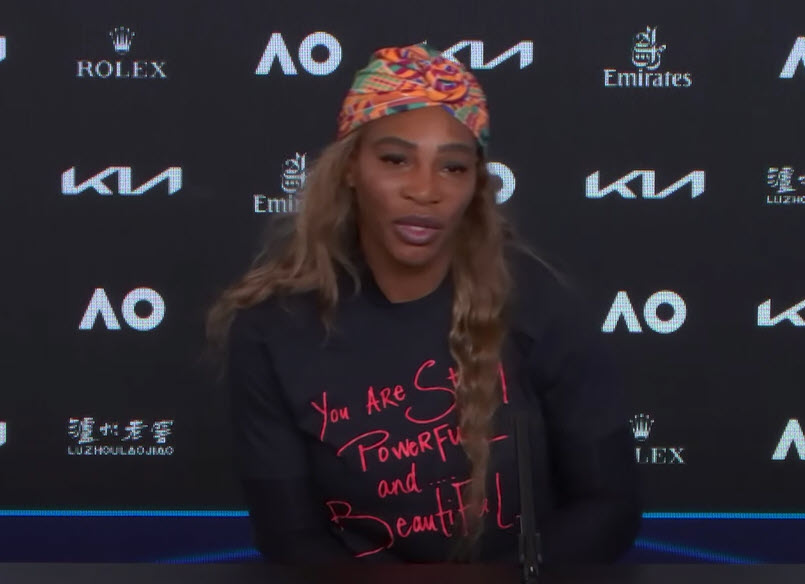 Injury Updates. Serena Williams Very Confident For Australian Open 