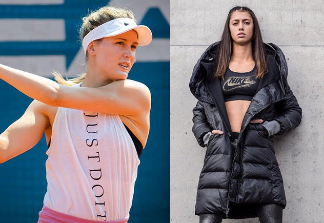 Genie Bouchard Danilovic Genie Bouchard Danilovic