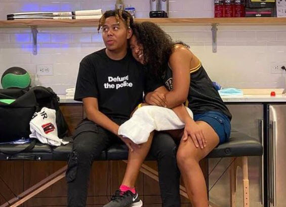 Naomi Osaka And Boyfriend At The Us Open