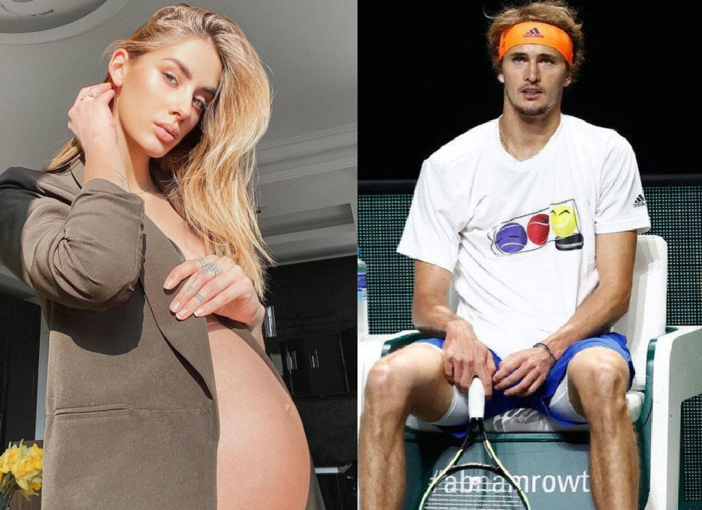 Zverev's former girlfriend to give birth to Sascha's baby soon while he is playing in Rotterdam - Tennis Tonic - News, Predictions, H2H, Live Scores, stats
