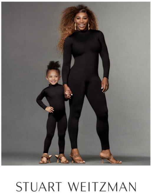 Serena Williams Posing With Daughter Olympia