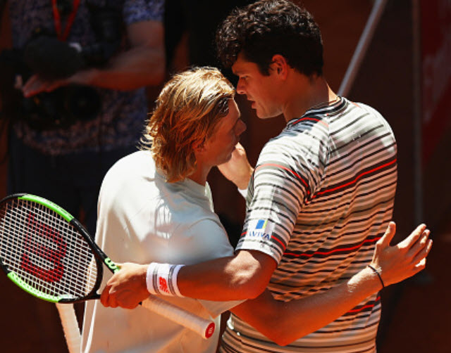 Shapovalov Raonic Shapovalov Raonic