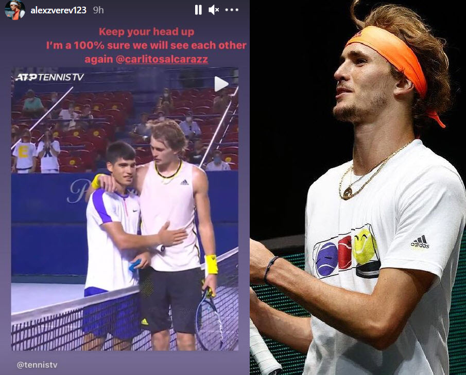 Zverev Alcaraz