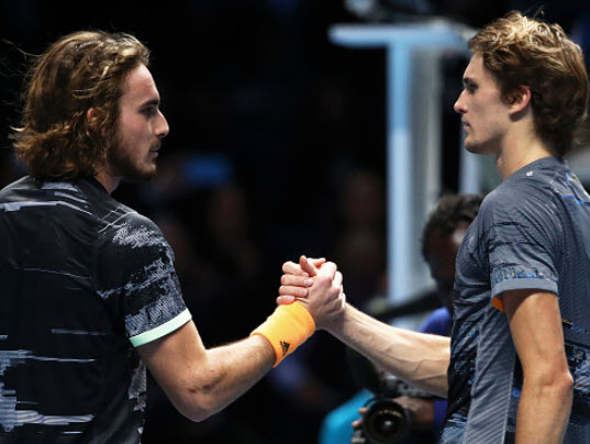 Zverev And Tsitsipas