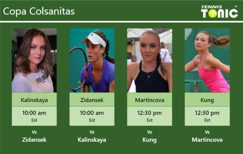 Anna Kalinskaya Tamara Zidansek Tereza Martincova Leonie Kung Stats Info Jittvvmuq4 Anna Kalinskaya-Tamara Zidansek-Tereza Martincova-Leonie Kung Stats info