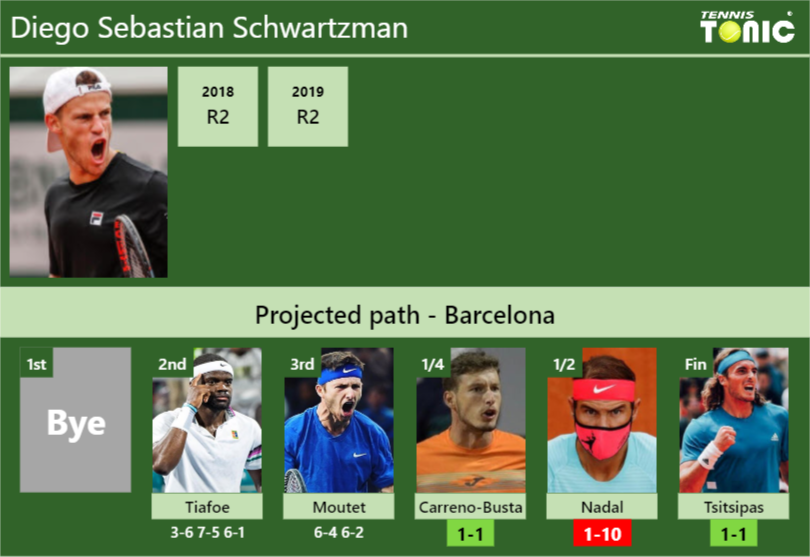 Diego Sebastian Schwartzman Stats info