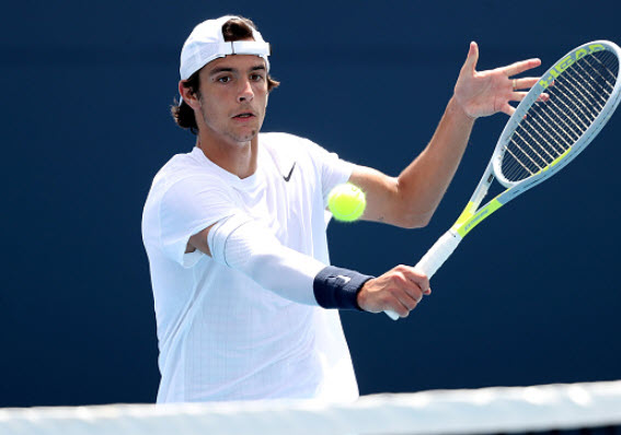 Musetti, Travaglia, Cecchinato, Fabbiano the 4 Italians in action on ...