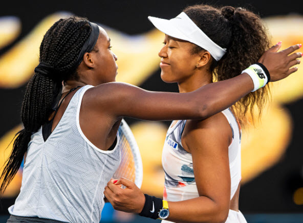 Naomi Osaka And Coco Gauff Naomi Osaka And Coco Gauff