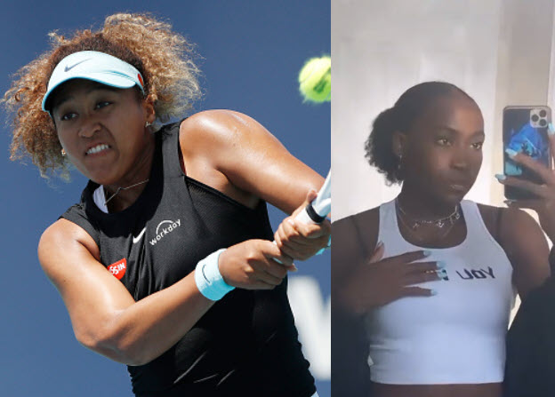 Naomi Osaka And Coco Gauff Naomi Osaka And Coco Gauff