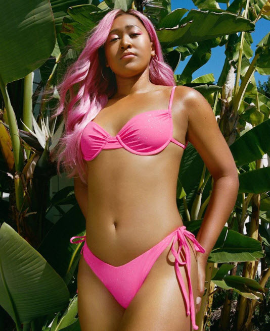 Naomi Osaka Stunning In Pink
