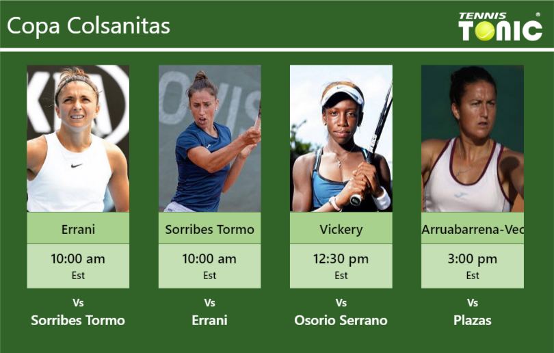 Sara Errani Sara Sorribes Tormo Sachia Vickery Lara Arruabarrena Stats Info Eayhzpuvqw Sara Errani-Sara Sorribes Tormo-Sachia Vickery-Lara Arruabarrena Stats info
