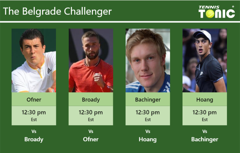 Sebastian Ofner-Liam Broady-Matthias Bachinger-Antoine Hoang Stats info