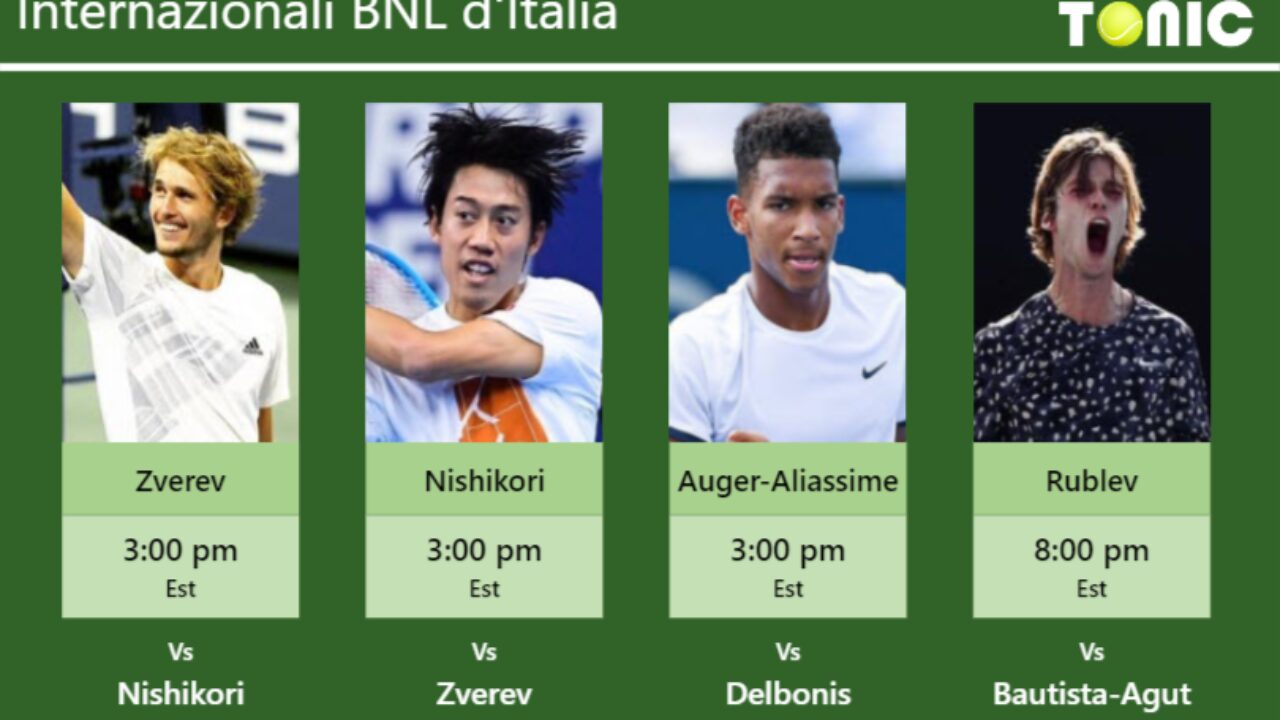 Alexander zverev kei nishikori prediction information