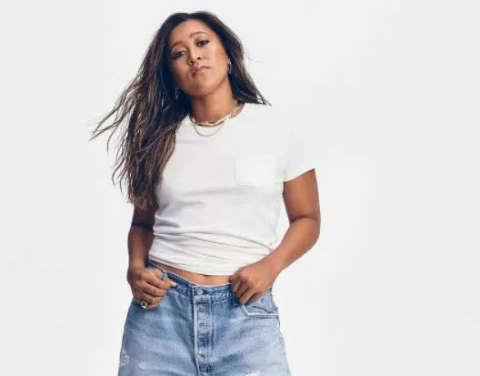 Naomi Osaka poses for Levis promoting these jeans. PICTURES - Tennis Tonic  - News, Predictions, H2H, Live Scores, stats