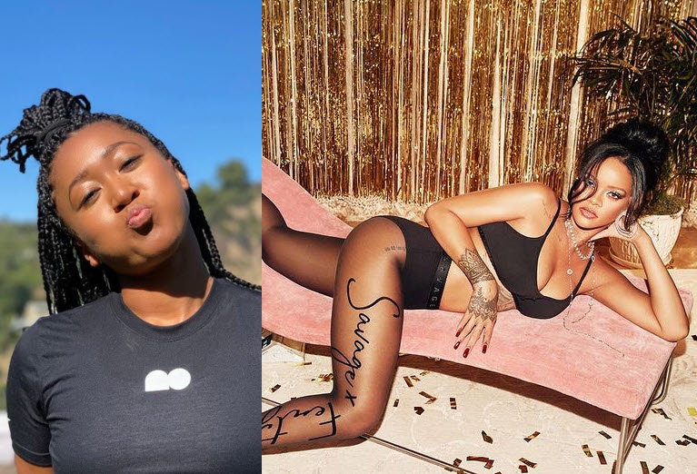 Naomi Osaka And Rihanna