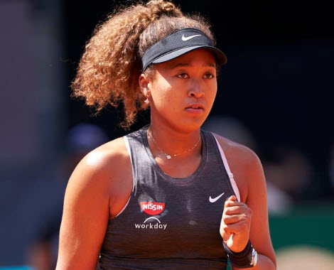 Naomi Osaka In Madrid