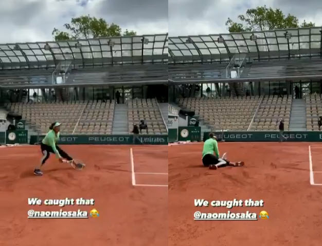 Naomi Osaka Struggling On Clay Naomi Osaka Struggling On Clay