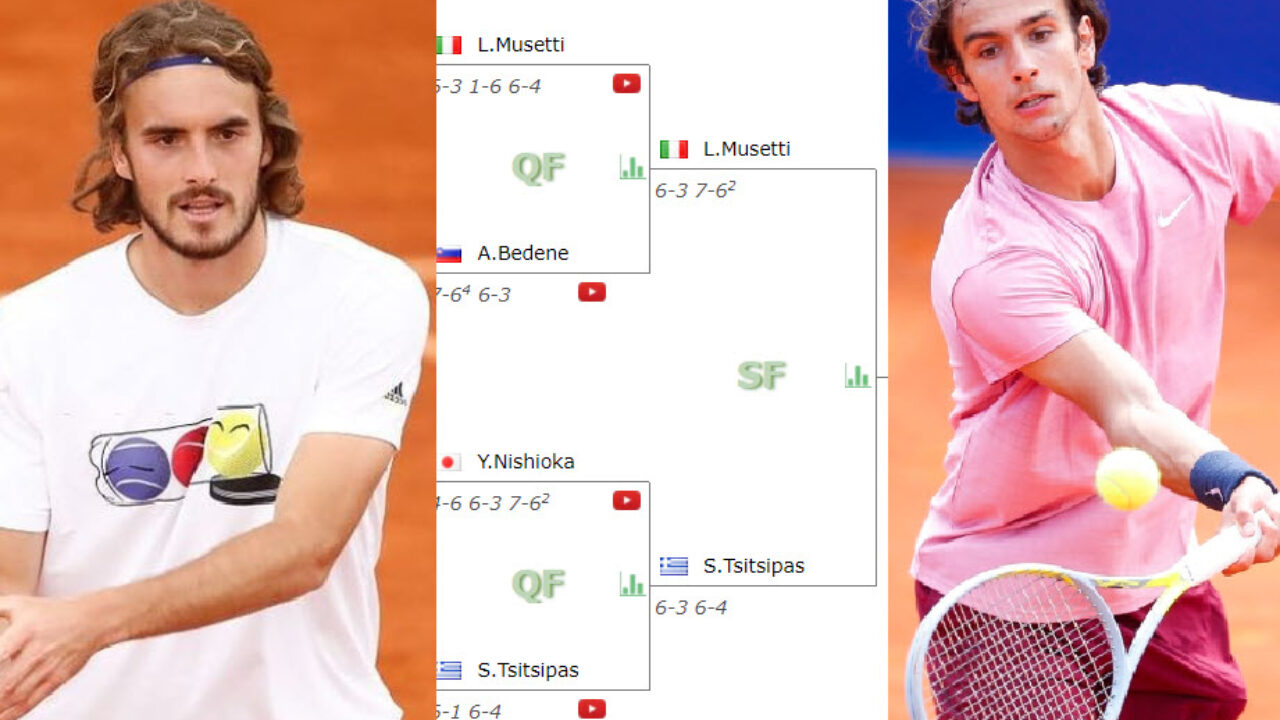 Musetti and Tsitsipas to clash in the semifinal in Lyon - Tennis Tonic