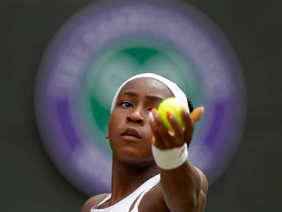 Coco Gauff In Wimbledon