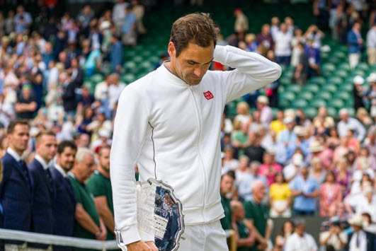 Roger Federer In Wimbledon